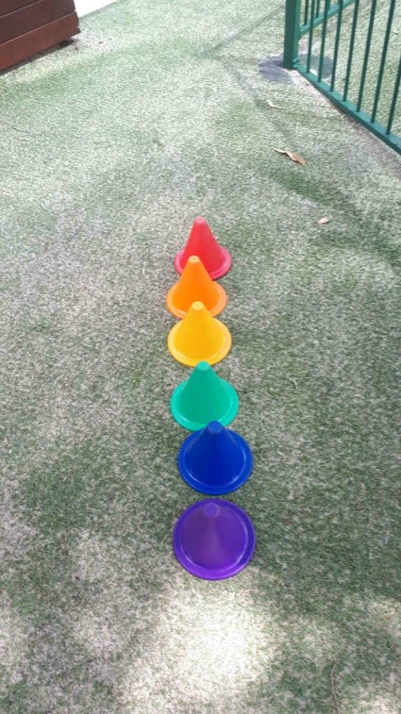 rainbow at kindy