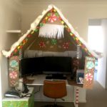 Gingerbread House Desk