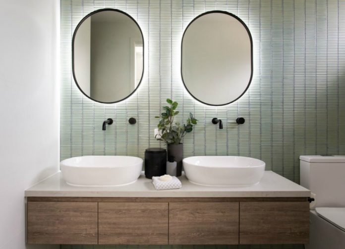 embracing colour in the bathroom - how to incorporate colour without dating the bathroom